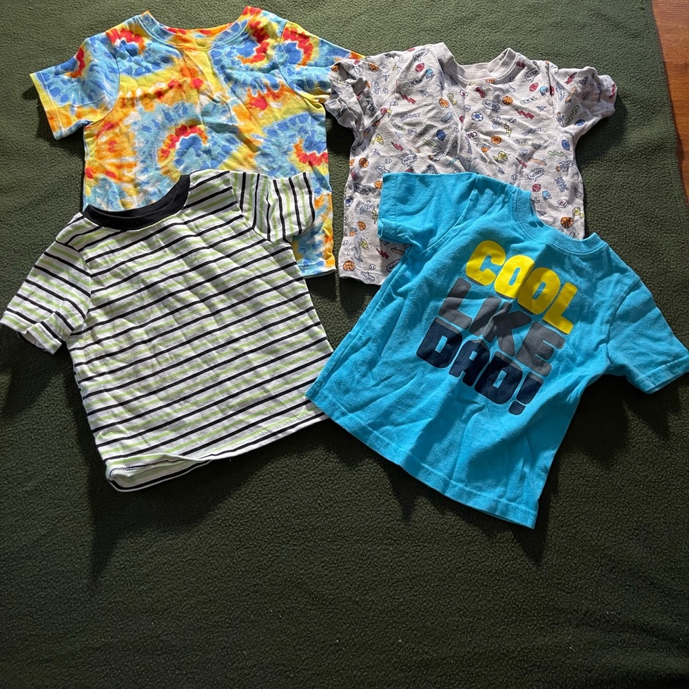 24m Little Boy Shirt Bundle